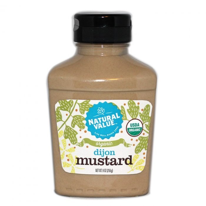 Natural Value Dijon Mustard gluten free) 255g